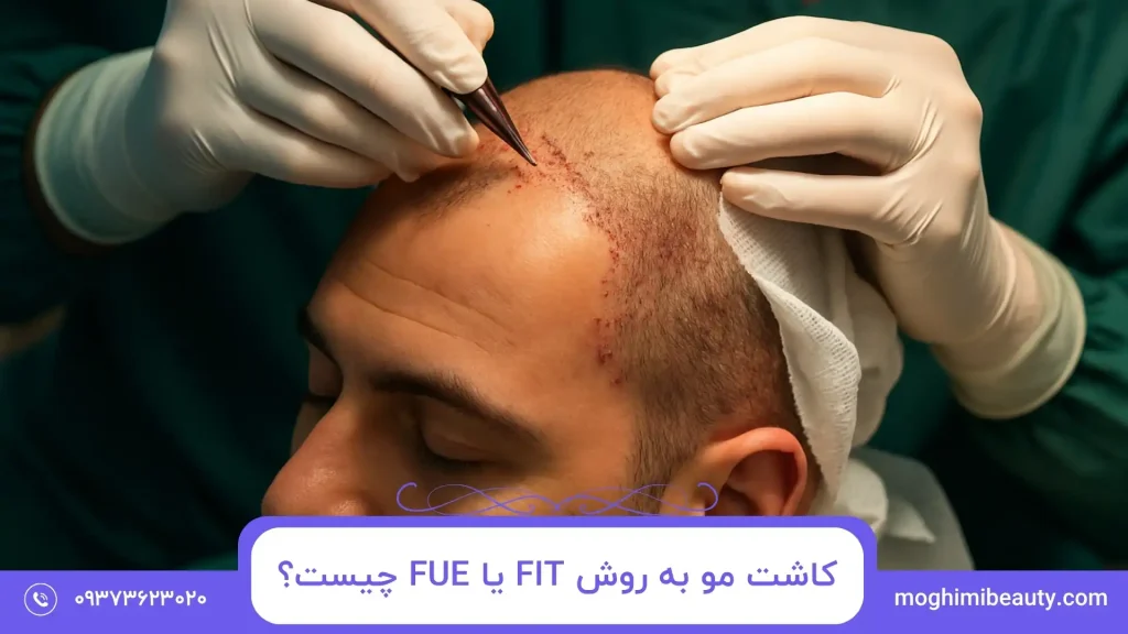 کاشت مو به روش FIT یا FUE چیست؟