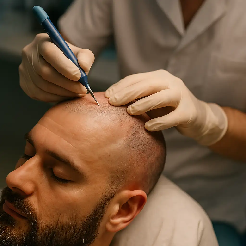 برداشت گرافت‌ها از ناحیه بانک مو