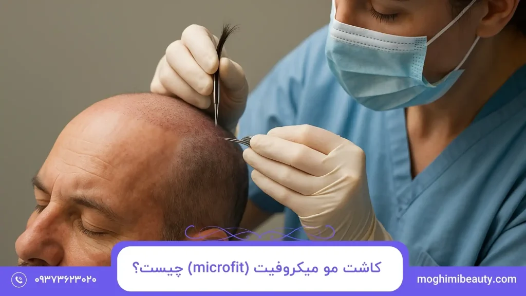 کاشت مو میکروفیت (microfit) چیست؟