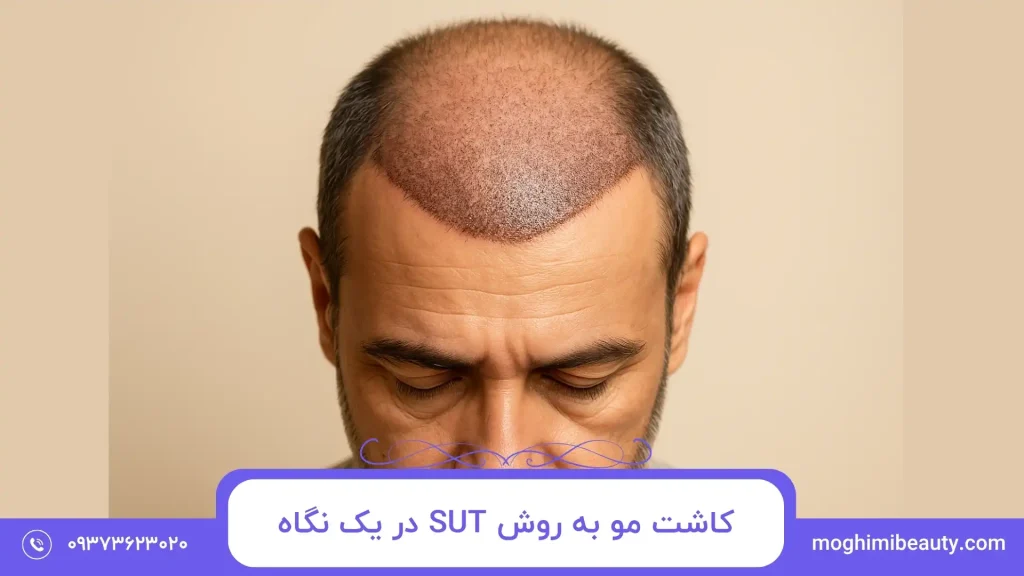 کاشت مو به روش SUT در یک نگاه